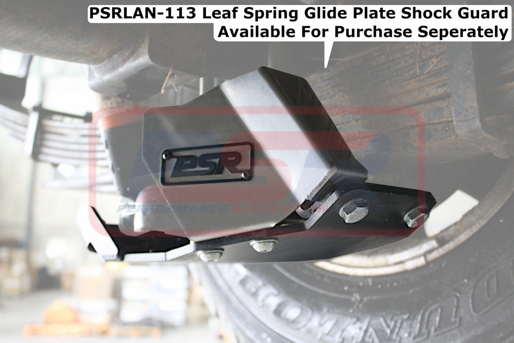 PSRLAN-109 PSR Toyota Landcruiser 70 Series Leaf Spring Glide Plate | Genuine PSR Suspension Component