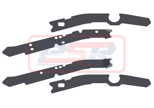 PSRLAN-168 PSR Toyota Landcruiser 70 Series Dual Cab DPF Chassis Brace (4 Plates) | Genuine PSR Chassis Brace