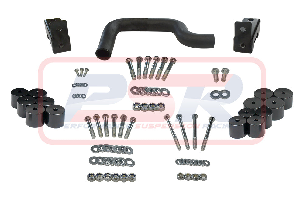 PSRMAZ-033 PSR Mazda BT50 / PK Ranger 2" Body Lift Kit (Dual Cab with Tray) | Genuine PSR Body Lift Kit
