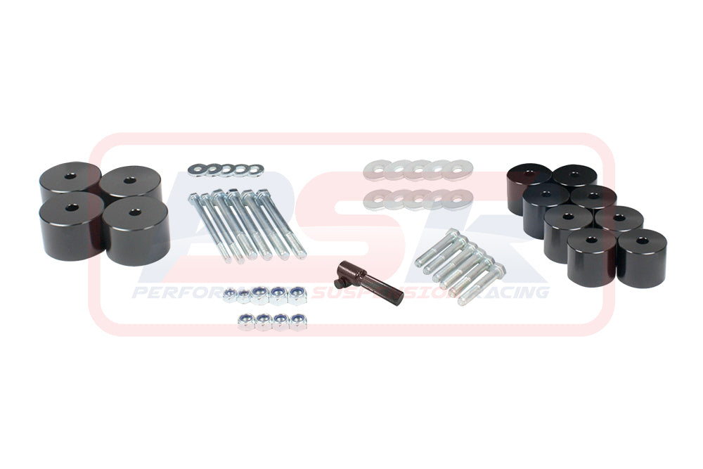 PSRMAZ-091 PSR Isuzu D-MAX 3 - 4 / Mazda BT-50 TF 2021-ON 2" Body Lift Kit (Dual Cab with Tray) | Genuine PSR Body Lift Kit