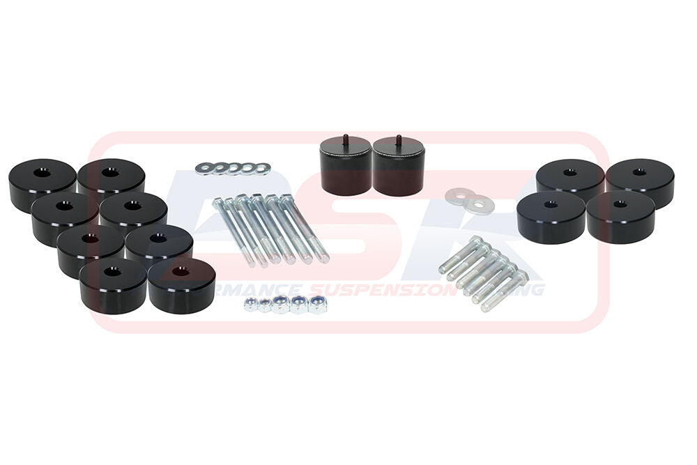 PSRMAZ-094 PSR Isuzu D-MAX 3 - 4 / Mazda BT-50 TF 2021-ON 1" Body Lift Kit (Dual Cab with Tub) | Genuine PSR Body Lift Kit