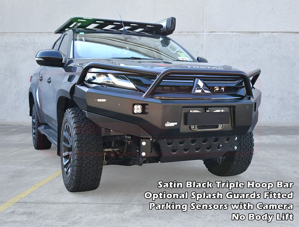 PSRMIT-034-KIT PSR Ambush Mitsubishi MR Triton Ambush Triple Hoop Bullbar | Genuine PSR Ambush Bull Bar