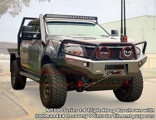 PSRNAV-123-KIT PSR Ambush Nissan Navara NP300 Ambush Single Hoop Bullbar | Genuine PSR Ambush Bull Bar - photo 2 of 6