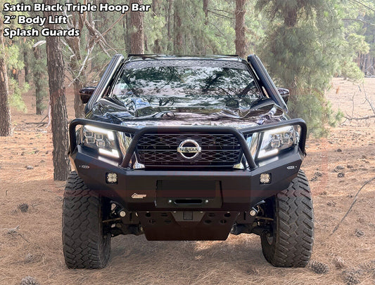 PSRNAV-174-KIT PSR Ambush Nissan Navara NP300 SERIES 5 FACELIFT Ambush Triple Hoop Bullbar | Genuine PSR Ambush Bull Bar - photo 2 of 11