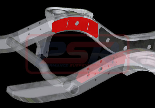 PSRPAT-085 Nissan Patrol GQ-GU Chassis Side Weld On Engine Mount Plate (Chassis Plate Only of PSRPAT-086 kit) | Genuine PSR Chassis Brace