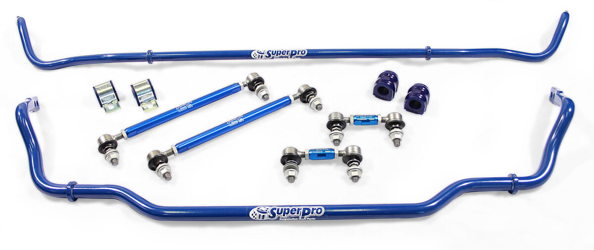 RCSTING0100KIT SuperPro 24mm Front and 18mm Rear Roll Control Performance Sway Bar Kit to suit Kia Stinger | Genuine SuperPro Sway Bar