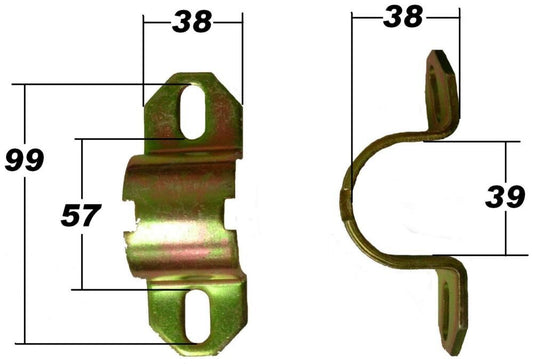 SPF0642-32BK SuperPro Sway Bar Mount Bracket & Bush Kit | Genuine SuperPro Suspension Component - photo 2 of 3