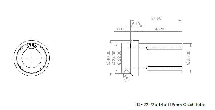 SPF5286K SuperPro Spring Rear Upper Shackle Bush Kit to suit Ford Transit - 2006-on | Genuine SuperPro Suspension Component - photo 4 of 4