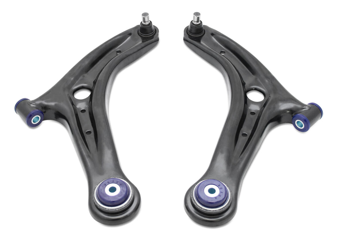 TRC1046 SuperPro Front Lower Control Arm Kit including Ball Joints to suit Ford Fiesta ST with 14mm bolt | Genuine SuperPro Suspension Component