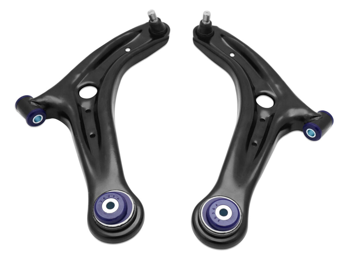 TRC1048 SuperPro Front Lower Performance Control Arm Kit including Ball Joints to suit Ford Fiesta ST with 14mm bolt | Genuine SuperPro Suspension Component