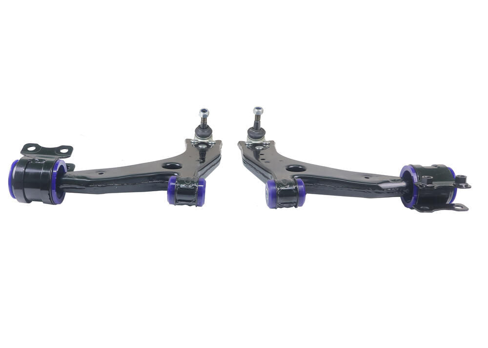 TRC1135 SuperPro Front Lower Control Arm Kit with 18mm ball joint including Ball Joints to suit Ford Focus, Volvo C30, C70, S40 & V50 | Genuine SuperPro Suspension Component