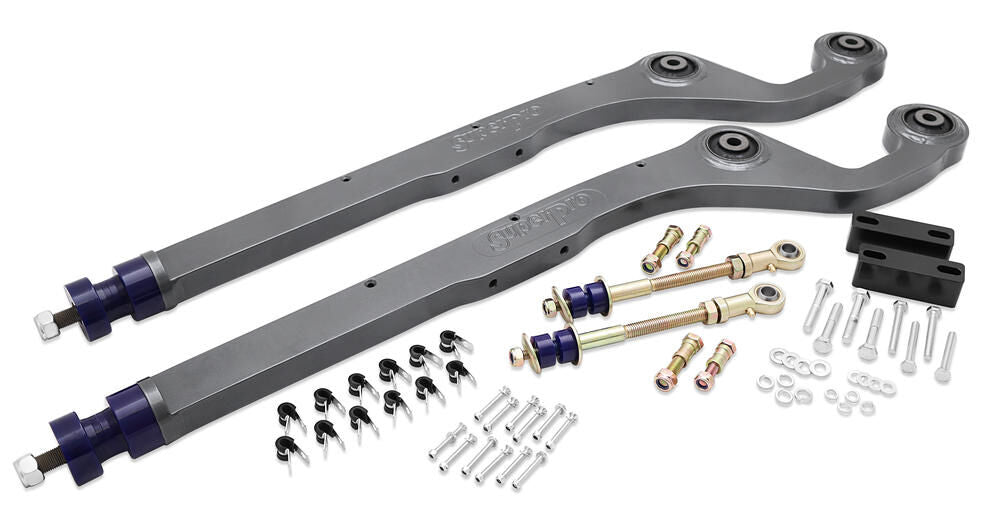 TRC1215 SuperPro Radius Arms to suit Nissan Patrol GQ, GU 1988 to 2016 with 2-3" lift | Genuine SuperPro Suspension Component