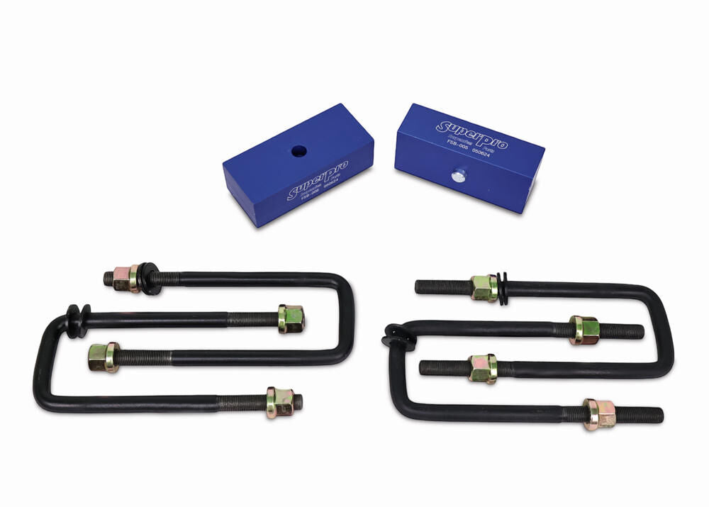 TRC141RLK SuperPro 35mm Rear Block Spacer Kit - Easy Lift Kit to suit Nissan Navara D40 | Genuine SuperPro Suspension Component - photo 3 of 3