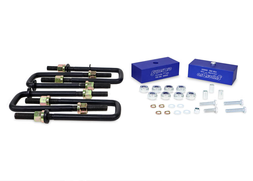 TRC219RLK SuperPro Rear Block Spacer Kit - Easy Lift Kit to suit Toyota Hilux GGN, GUN | Genuine SuperPro Suspension Component - photo 2 of 3