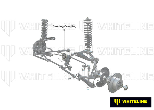 W11415 Whiteline Front Steering Coupling - Bushing Kit to Suit Ford Falcon/Fairlane XP-XF | Genuine Whiteline Suspension Component - photo 2 of 5