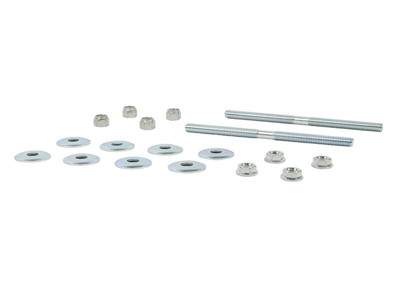 W21807 Whiteline Universal Sway Bar Link - Treaded Rod and Bushings style - 165mm Without Bushings | Genuine Whiteline Suspension Component