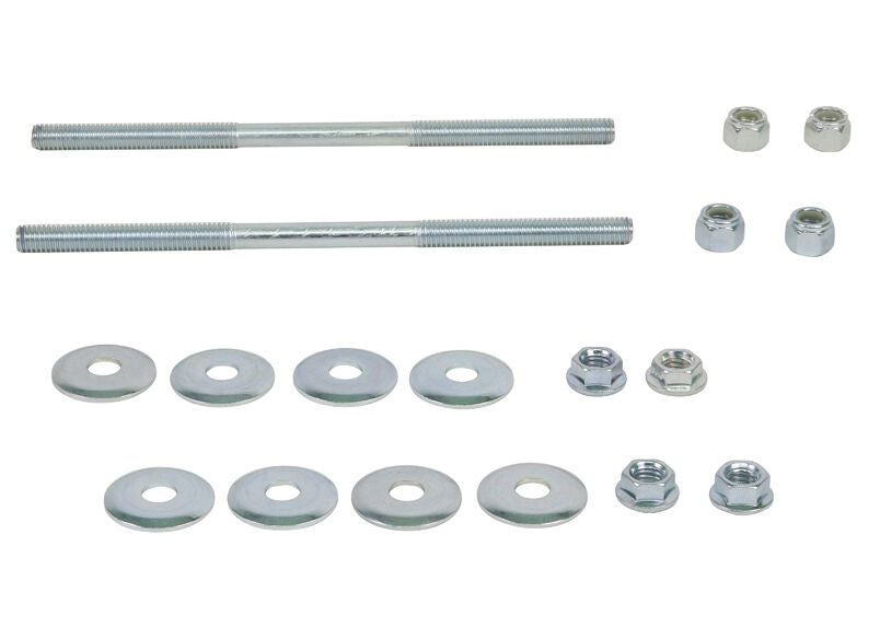 W21808 Whiteline Universal Sway Bar Link - Treaded Rod and Bushings style - 202mm Without Bushings | Genuine Whiteline Suspension Component - photo 3 of 3
