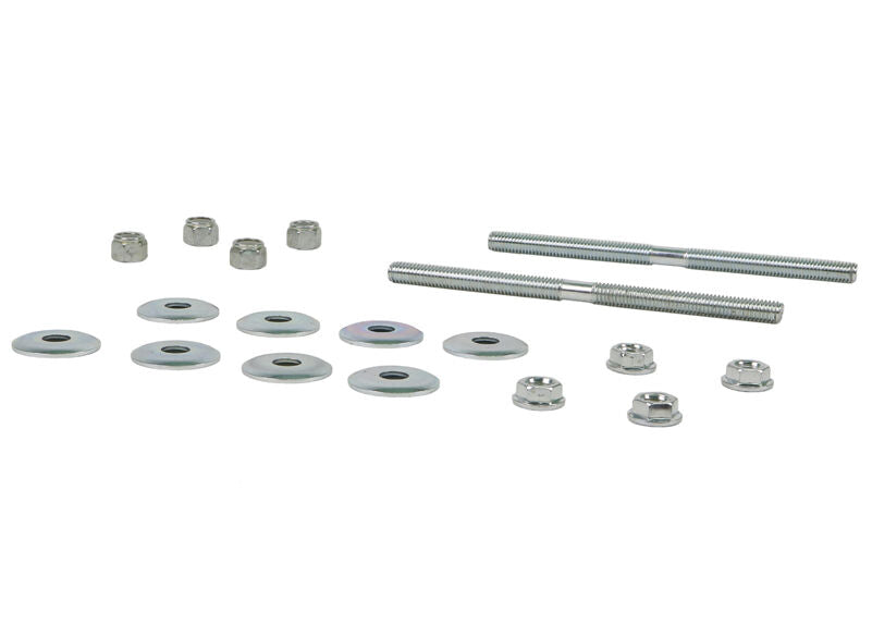 W21810 Whiteline Universal Sway Bar Link - Treaded Rod and Bushings style - 280mm Without Bushings | Genuine Whiteline Suspension Component