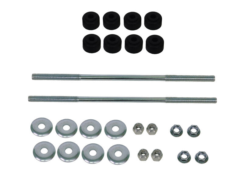 W21810S Whiteline Universal Sway Bar Link - Treaded Rod and Bushings style - 280mm With Bushings | Genuine Whiteline Suspension Component - photo 3 of 3