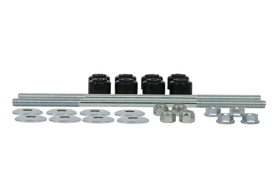 W21810S Whiteline Universal Sway Bar Link - Treaded Rod and Bushings style - 280mm With Bushings | Genuine Whiteline Suspension Component - photo 2 of 3