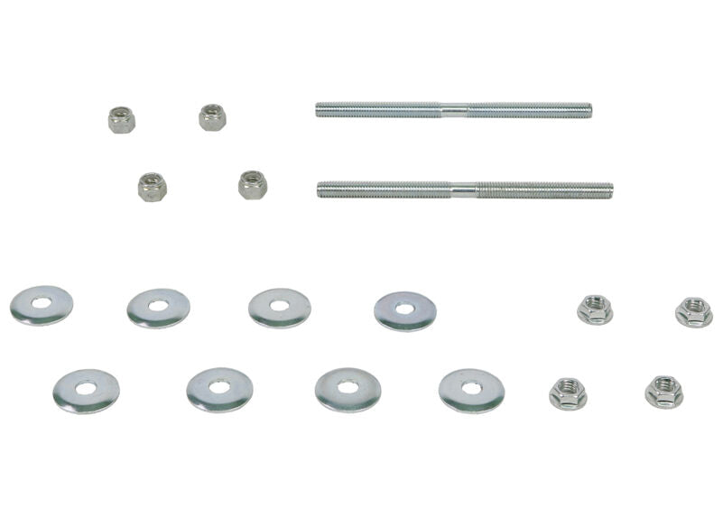 W21810 Whiteline Universal Sway Bar Link - Treaded Rod and Bushings style - 280mm Without Bushings | Genuine Whiteline Suspension Component - photo 3 of 3