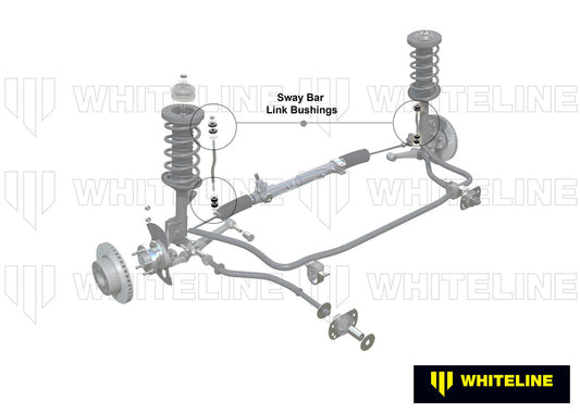W22121 Whiteline Front Sway Bar Link - Bushing Kit to Suit Chevrolet Corvette and Toyota Celica, Corolla, Corona and Supra | Genuine Whiteline Suspension Component - photo 2 of 5