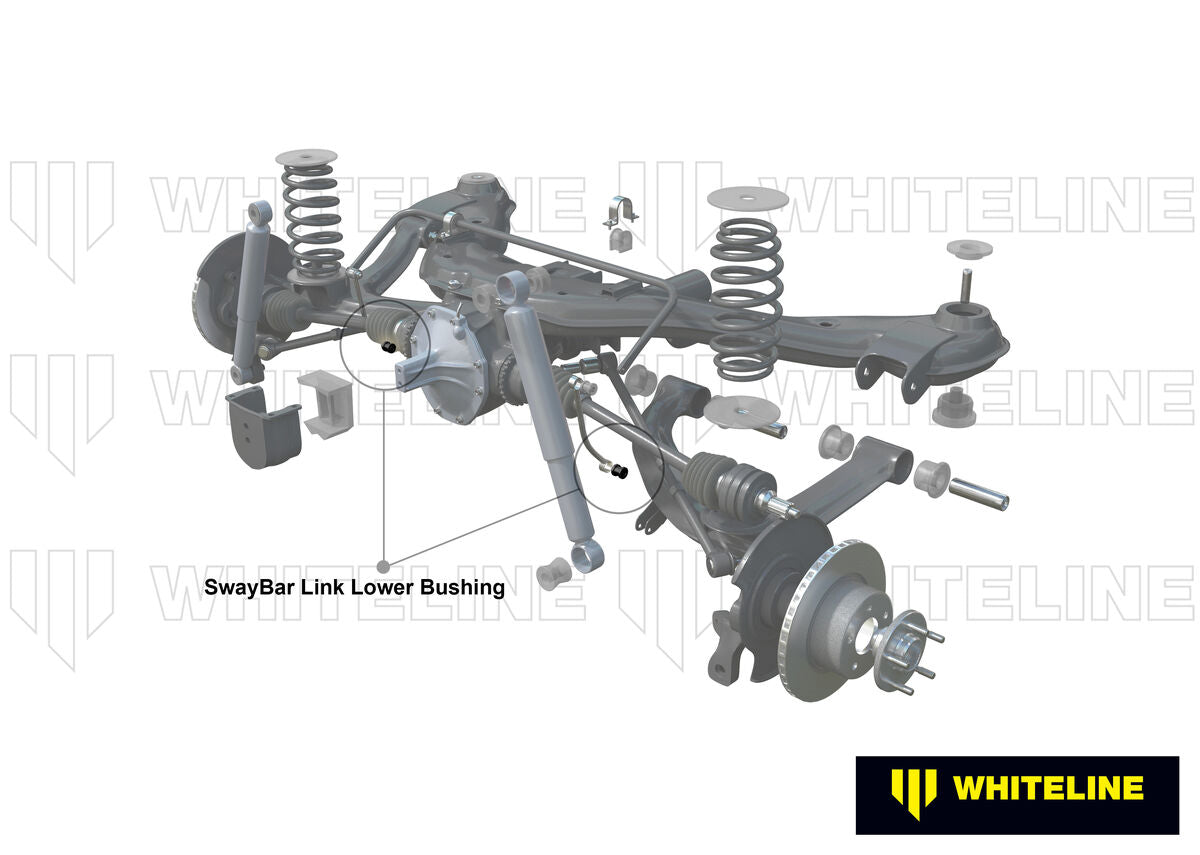 W23034 Whiteline Rear Sway Bar Link - Bushing Kit to Suit Holden Commodore VN-VX and HSV | Genuine Whiteline Suspension Component - photo 3 of 6
