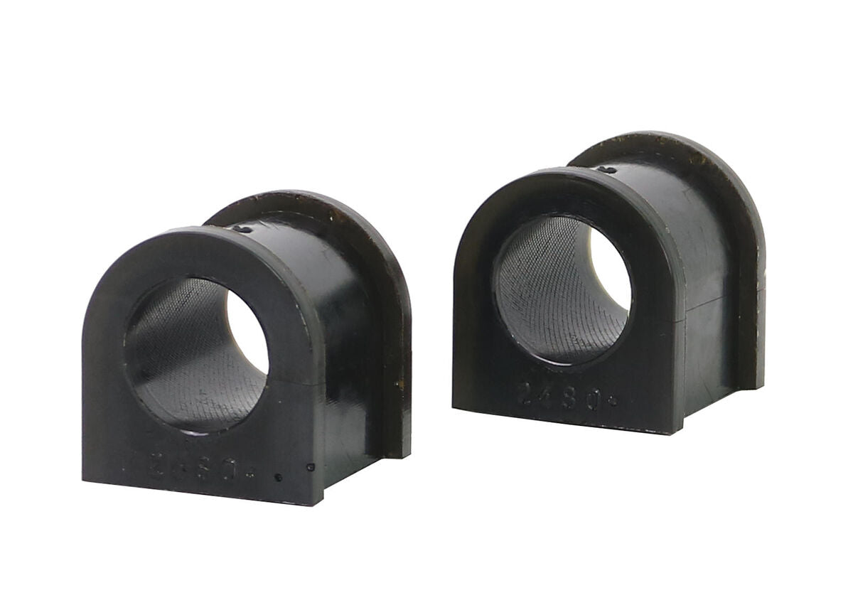 W23434 Whiteline Front Sway Bar Mount - Bushing Kit 24mm to Suit Nissan Patrol GQ Cab Chassis Leaf Spring | Genuine Whiteline Suspension Component