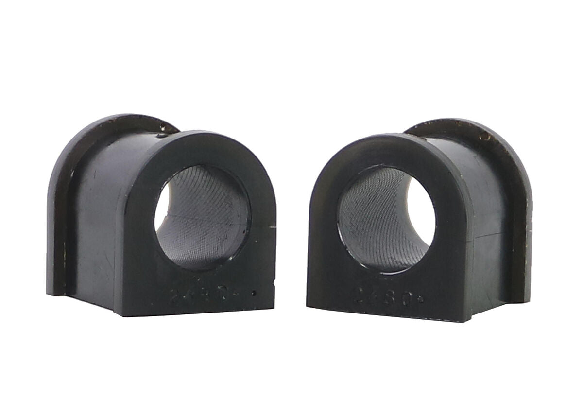W23434 Whiteline Front Sway Bar Mount - Bushing Kit 24mm to Suit Nissan Patrol GQ Cab Chassis Leaf Spring | Genuine Whiteline Suspension Component - photo 3 of 5