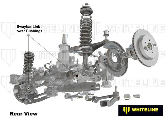 W23494 Whiteline Rear Sway Bar Link - Lower Bushing Kit to Suit Toyota Rav 4 ACA31 | Genuine Whiteline Suspension Component - photo 2 of 5