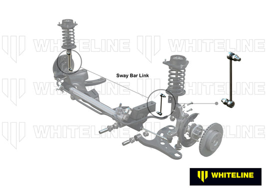 W23603 Whiteline Front Sway Bar Link to Suit Hyundai I30 and Kia Cerato | Genuine Whiteline Suspension Component - photo 2 of 4