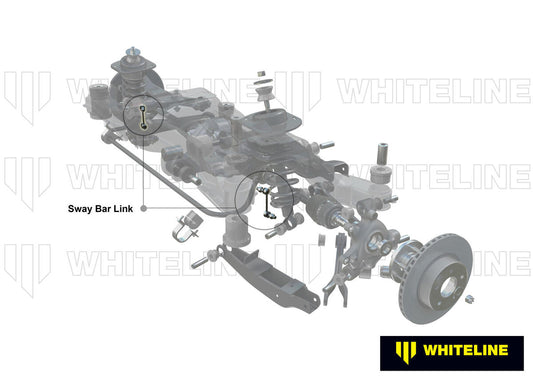 W23713 Whiteline Rear Sway Bar Link to Suit BMW 1, 3 Series and X1 | Genuine Whiteline Suspension Component - photo 2 of 4