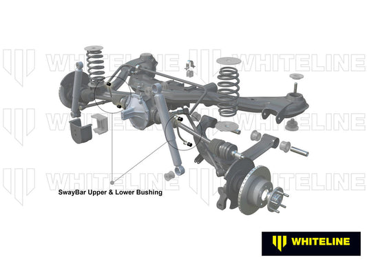 W23728 Whiteline Rear Sway Bar Link to Suit BMW 3 Series, M3, 5 Series, M5, 6 Series, M6, 7 Series | Genuine Whiteline Suspension Component - photo 2 of 5
