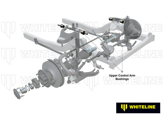 W53468 Whiteline Front Upper Control Arm - Bushing Kit to Suit Nissan Nazara D22 2wd/4wd | Genuine Whiteline Suspension Component - photo 2 of 6