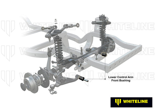 W53472 Whiteline Front Lower Control Arm - Inner Front Bushing Kit to Suit Mitsubishi Pajero NM-NX | Genuine Whiteline Suspension Component - photo 2 of 5