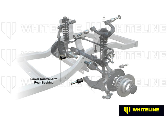 W53473 Whiteline Front Lower Control Arm - Inner Rear Bushing Kit to Suit Mitsubishi Pajero NM-NX | Genuine Whiteline Suspension Component - photo 2 of 5