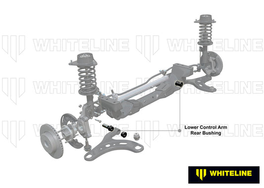 W53578 Whiteline Front Lower Control Arm - Bushing Kit to Suit Hyundai Accent and Kia Rio | Genuine Whiteline Suspension Component - photo 2 of 6