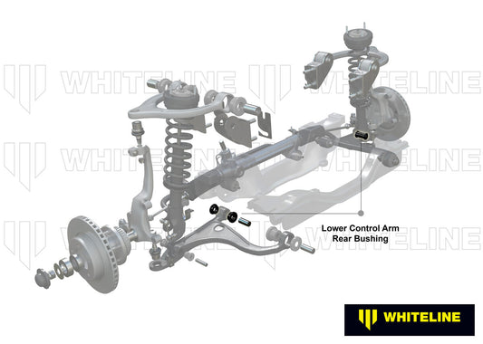 W53580 Whiteline Front Lower Control Arm - Inner Rear Bushing Kit to Suit Honda Accord CL, CM | Genuine Whiteline Suspension Component - photo 2 of 5