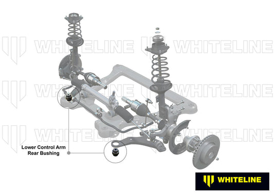 W53669 Whiteline Front Lower Control Arm - Inner Rear Bushing Kit to Suit Toyota Camry XV70 and Rav 4 XA50 | Genuine Whiteline Suspension Component - photo 2 of 5