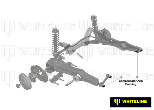 W62215 Whiteline Rear Control Arm Lower Front - Bushing Kit to Suit Honda Civic, CR-X and Integra | Genuine Whiteline Suspension Component - photo 2 of 5