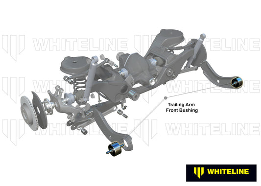W62715A Whiteline Rear Trailing Arm Lower - Front Bushing Kit to Suit Ford Falcon/Fairlane BA-FGX, Territory SX-SZ and FPV | Genuine Whiteline Suspension Component - photo 2 of 5