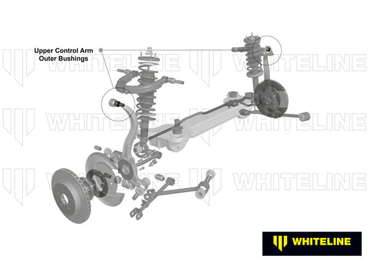 W62843A Whiteline Rear Control Arm - Bushing Kit to Suit Hyundai Sonata, Kia Optima and Mitsubishi Magna | Genuine Whiteline Suspension Component - photo 2 of 6