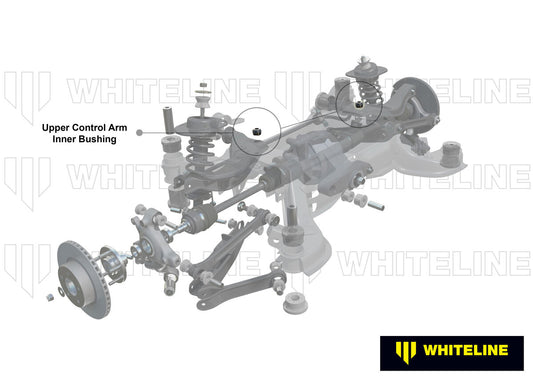 W62989 Whiteline Rear Control Arm Upper - Inner Bushing Kit to Suit Nissan 350Z, 370Z, Skyline and Stagea | Genuine Whiteline Suspension Component - photo 2 of 6
