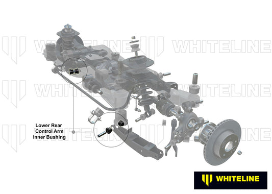 W63154A Whiteline Rear Control Arm Lower Rear - Inner Bushing Kit to Suit Holden Commodore VE, VF and HSV | Genuine Whiteline Suspension Component - photo 2 of 5
