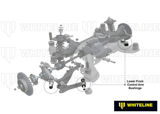 W63422 Whiteline Rear Control Arm Lower Front - Bushing Kit to Suit Land Rover Discovery and Range Rover Sport | Genuine Whiteline Suspension Component - photo 2 of 5