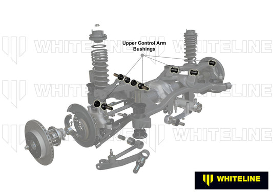 W63485 Whiteline Rear Control Arm Upper - Bushing Kit to Suit Nissan Dualis, Juke, X-Trail and Renault Kangoo, Koleos | Genuine Whiteline Suspension Component - photo 2 of 5