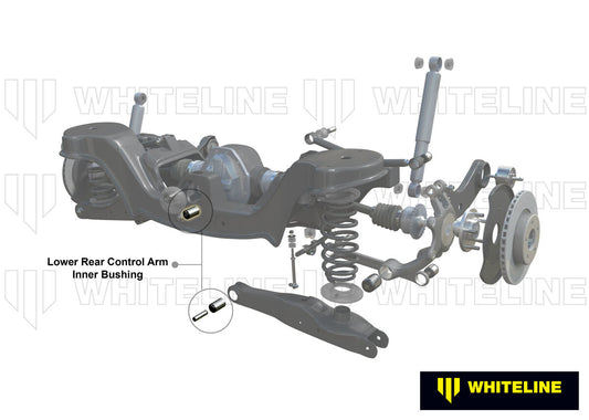 W63575 Whiteline Rear Control Arm Lower Rear - Inner Bushing Kit to Suit Audi, Seat, Skoda and Volkswagen MQB Fwd/Awd | Genuine Whiteline Suspension Component - photo 2 of 5