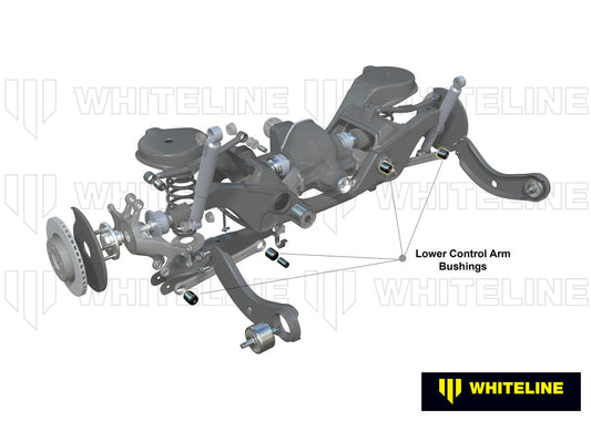 W63596 Whiteline Rear Control Arm Lower - Bushing Kit to Suit Mazda6 GG, GY | Genuine Whiteline Suspension Component - photo 2 of 5