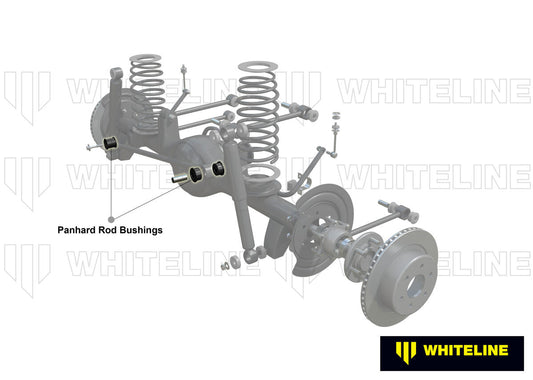 W81632 Whiteline Rear Panhard Rod - Bushing Kit to Suit Nissan Skyline and Pintara R31 | Genuine Whiteline Suspension Component - photo 2 of 5