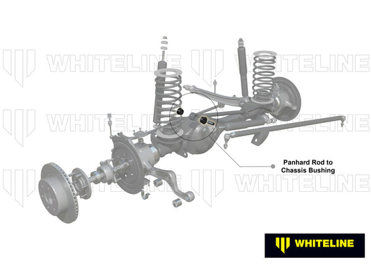W83098 Whiteline Panhard Rod - To Chassis Bearing Kit to Suit Nissan Patrol GU | Genuine Whiteline Suspension Component - photo 2 of 5